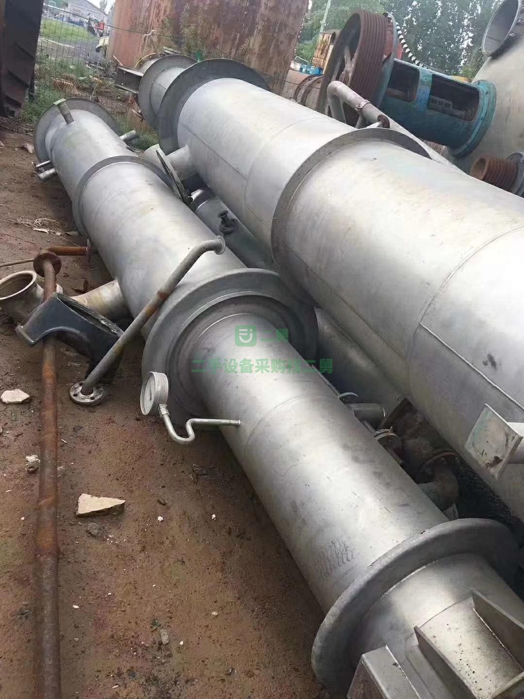 山東出售二手五噸三效蒸發器