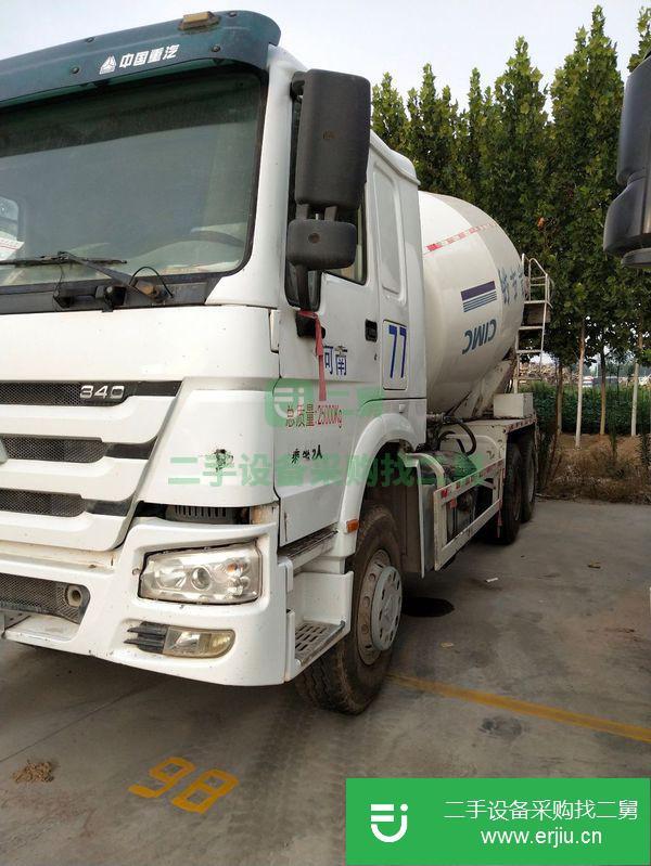 出售二手14年豪沃大12攪拌車