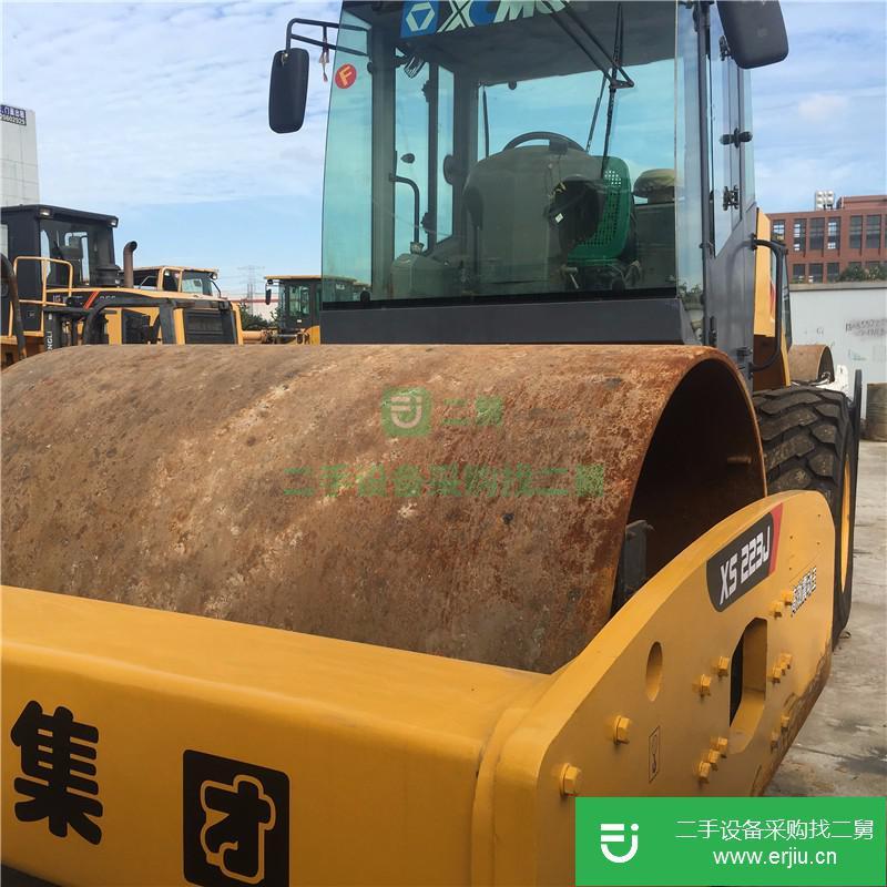 二手22噸壓路機