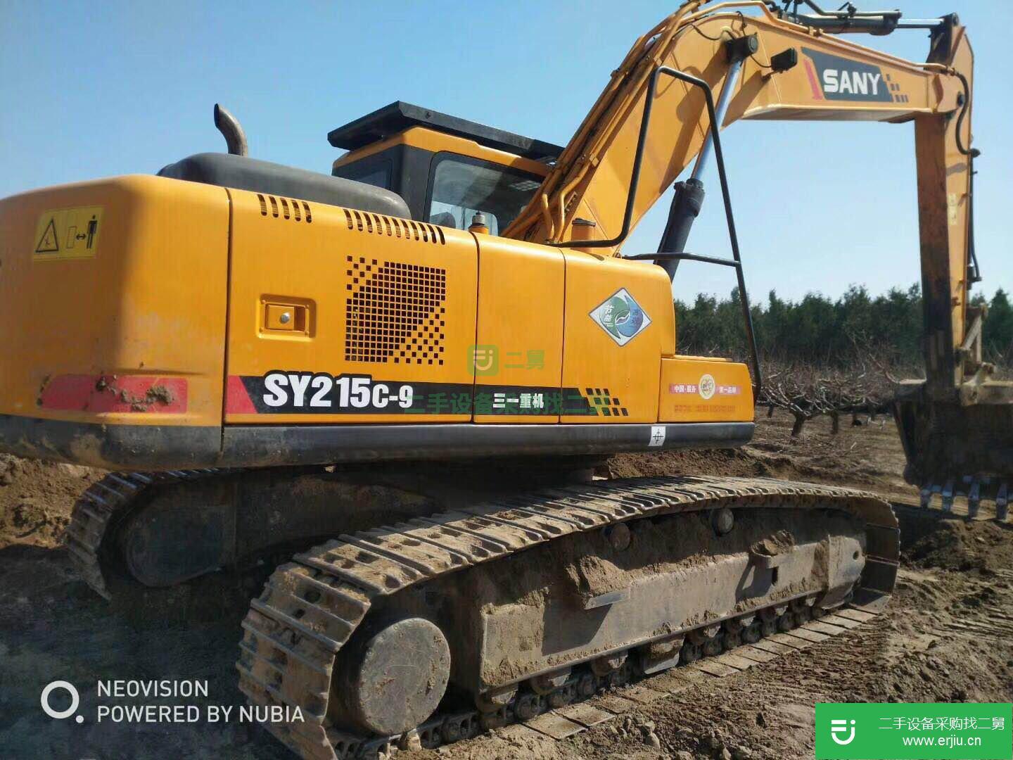 三一重工 SY215C-9 挖掘機 (三一215二手挖掘機)