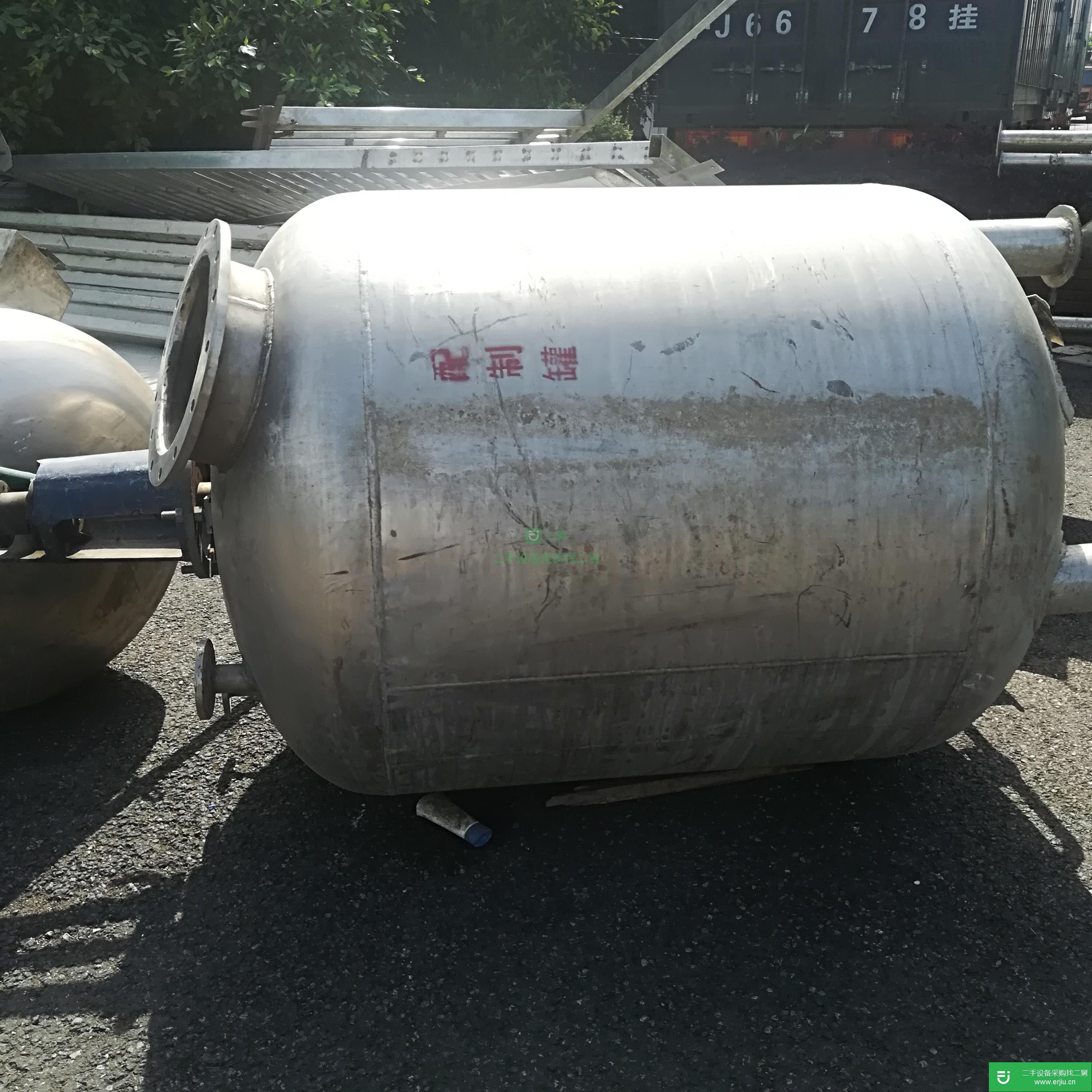出售二手不銹鋼攪拌罐