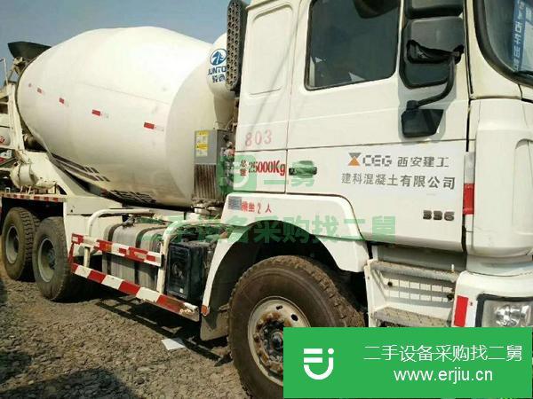 出售二手國五16方混凝土攪拌罐車