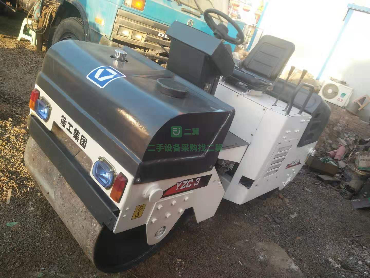 上海出售二手3噸小雙鋼輪壓路機