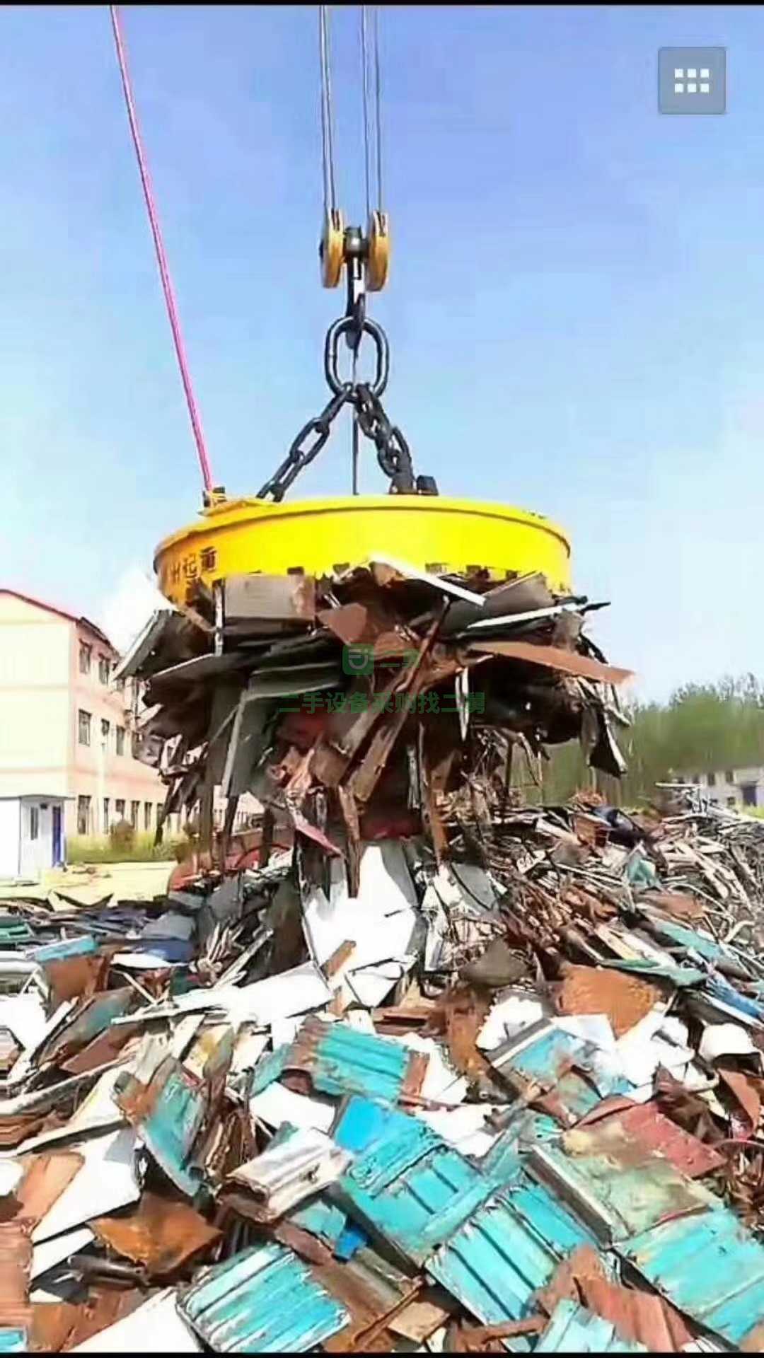 電磁吸盤 起重電磁鐵 廢鋼吸盤