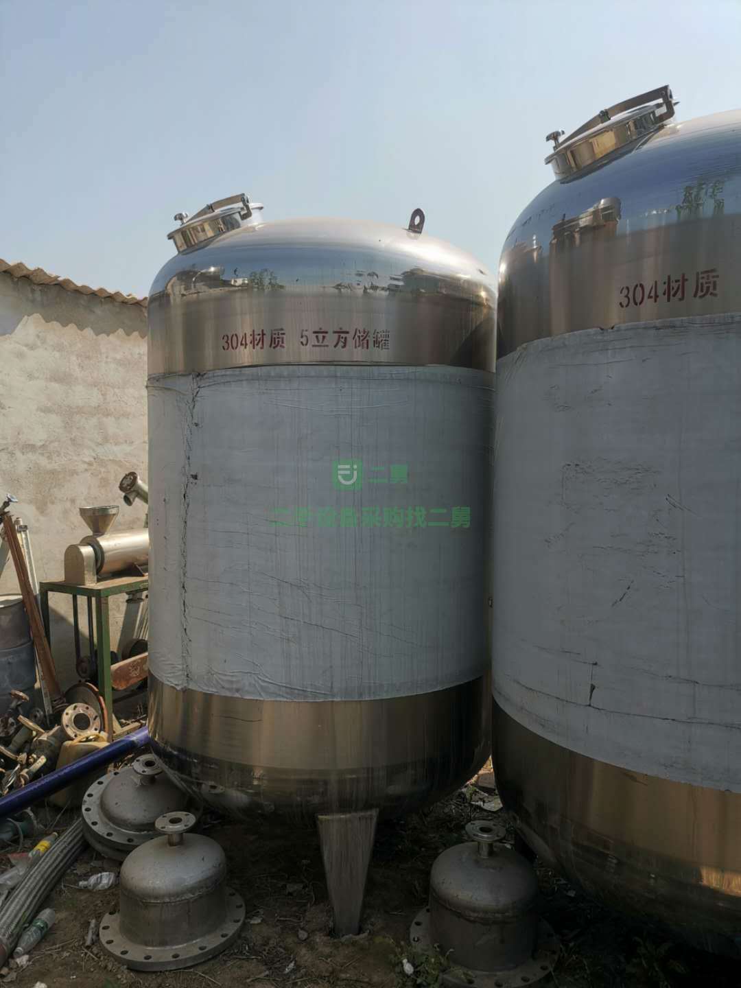 二手不銹鋼儲罐