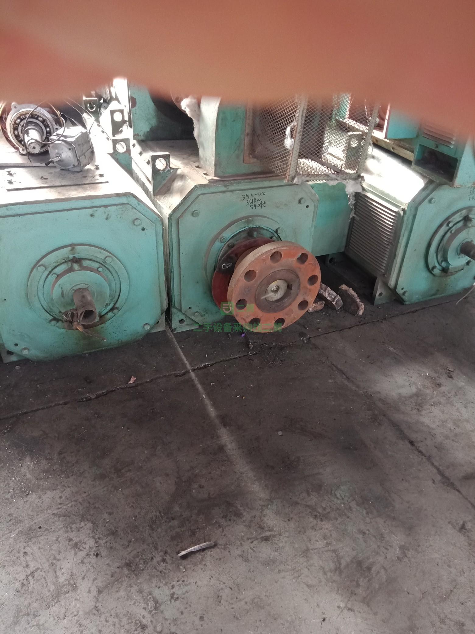河北出售二手西安泰富西瑪直流電機