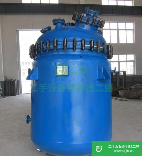 出售二手不銹鋼反應釜九成新