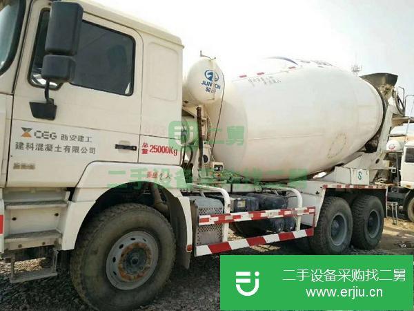 出售二手國五16方混凝土攪拌罐車