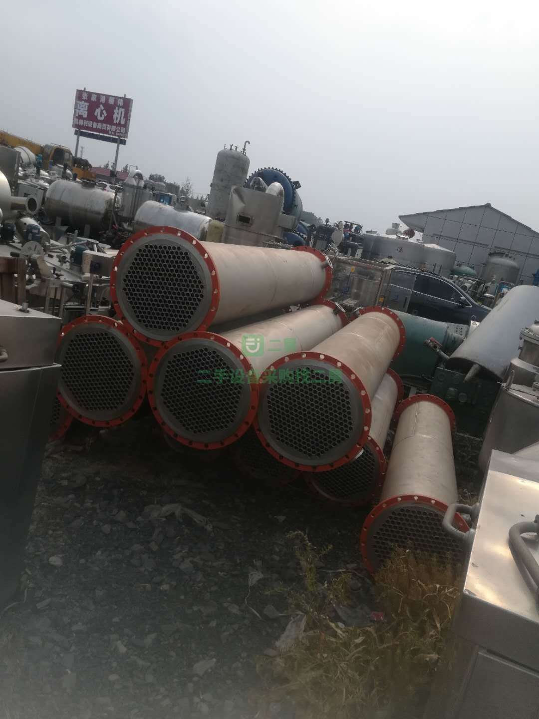 二手優質冷凝器10-200平方每方350元