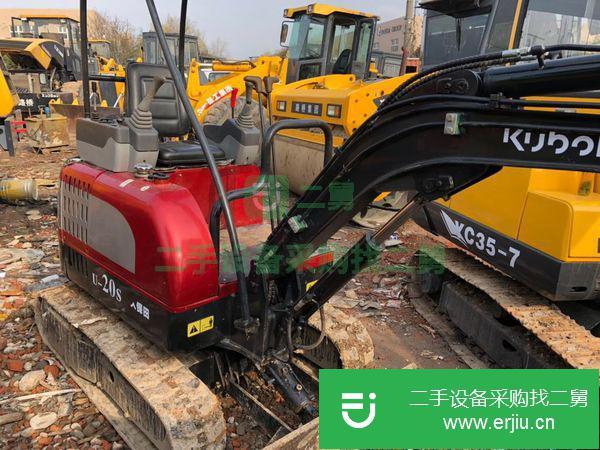 久保田新款20挖掘機帶錘(9成新車況)
