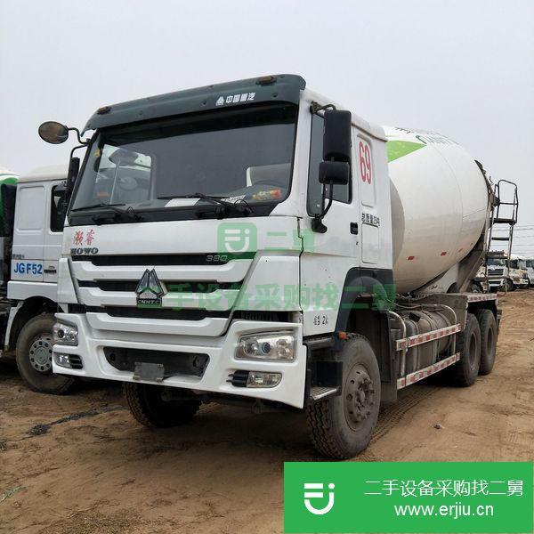 二手國五豪沃20方攪拌罐車