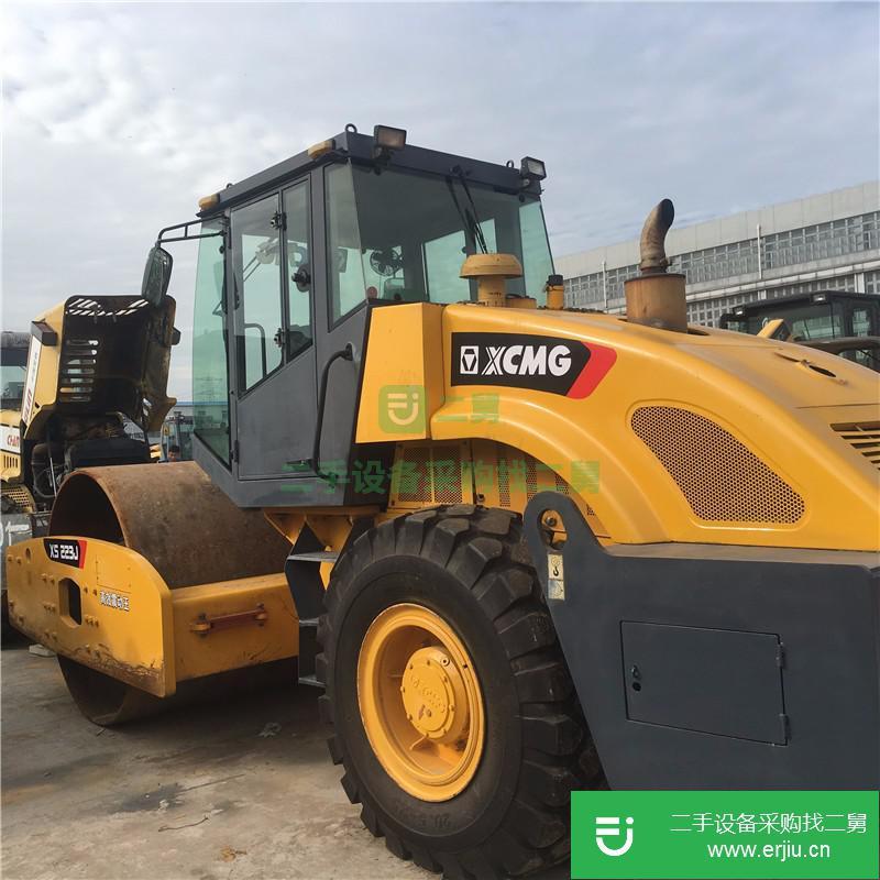 二手22噸壓路機