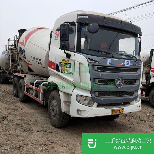 二手國五豪沃20方攪拌罐車