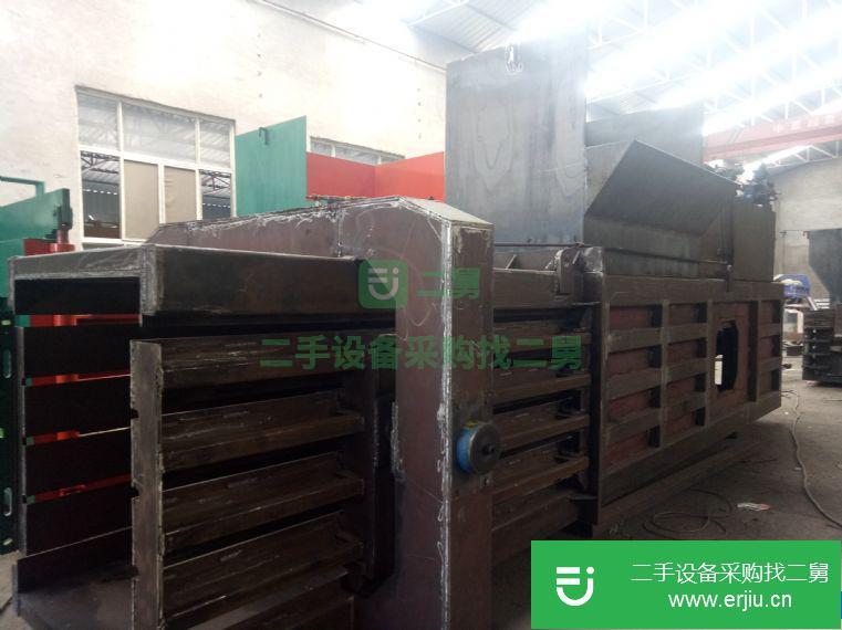 出售二手160型帶門廢紙打包機