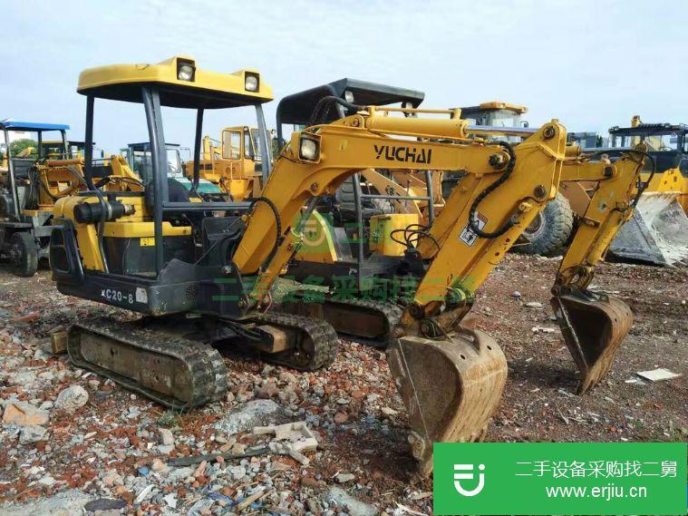 出售二手20微小型挖機