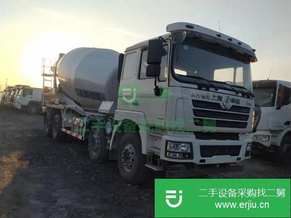 出售二手國五18方華建上裝375馬力攪拌車