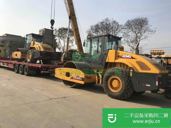 出售二手22噸壓路機(jī)