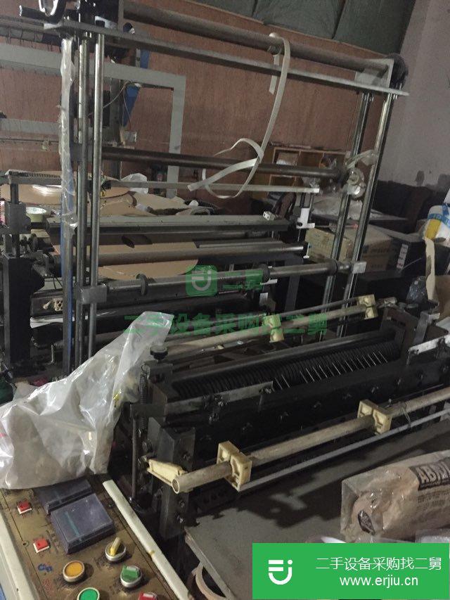 出售二手生產(chǎn)中70底封制袋機80熱切制袋機