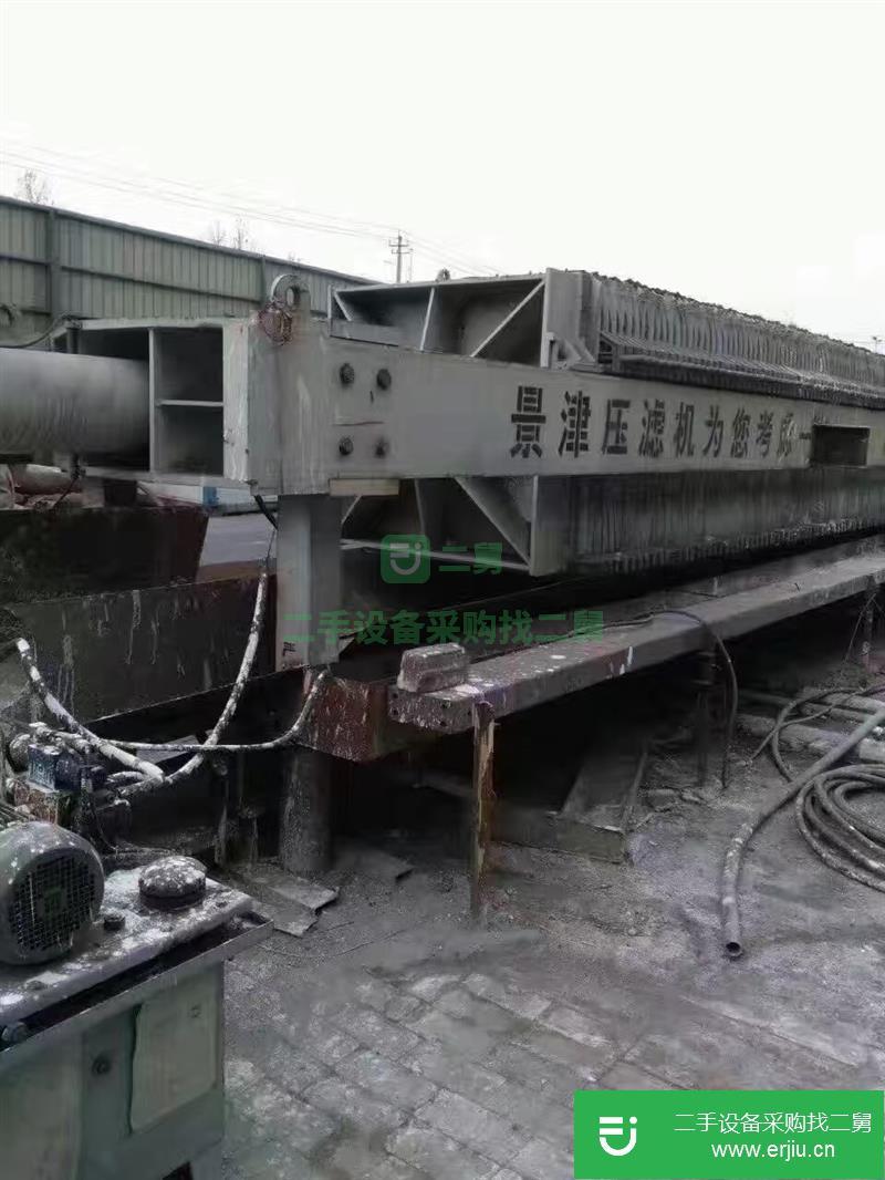 出售二手景津隔膜壓濾機(jī)