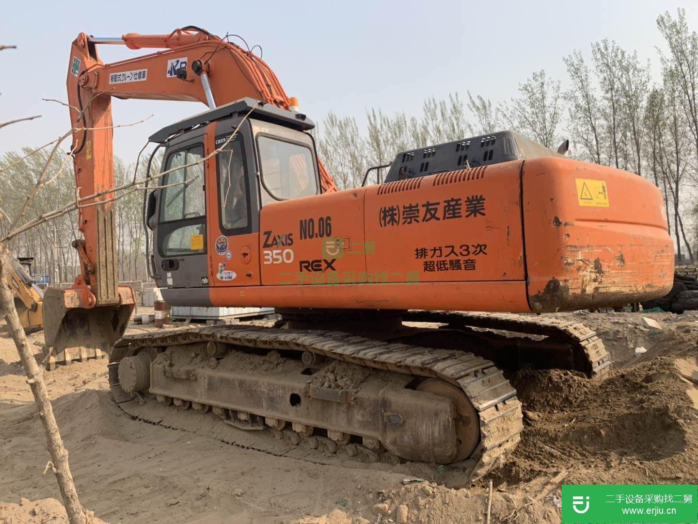 出售二手日立ZX350K挖掘機