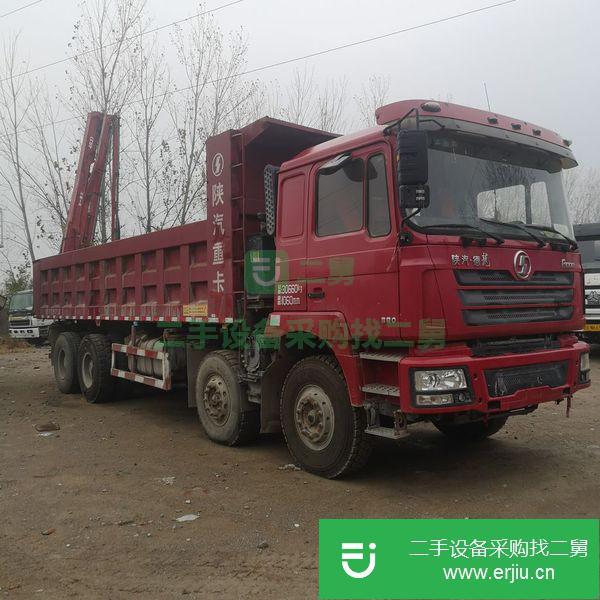 出售二手國四德龍前四后八自卸車