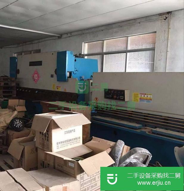 出售二手中威4米剪板機