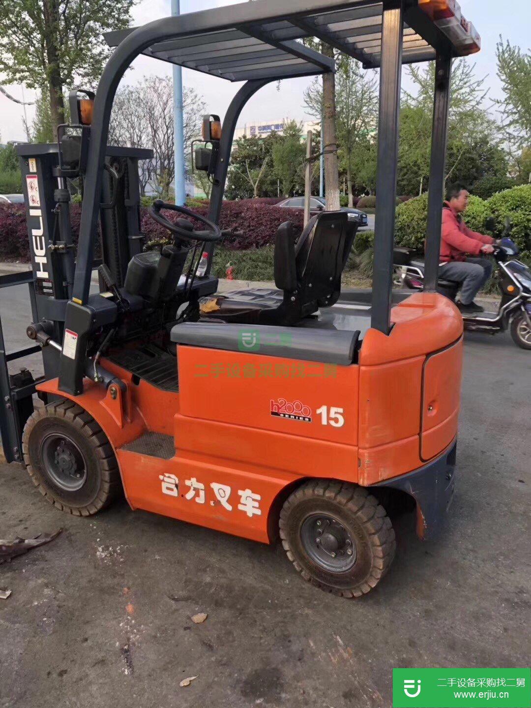 出售二手合力1.5噸電動叉車