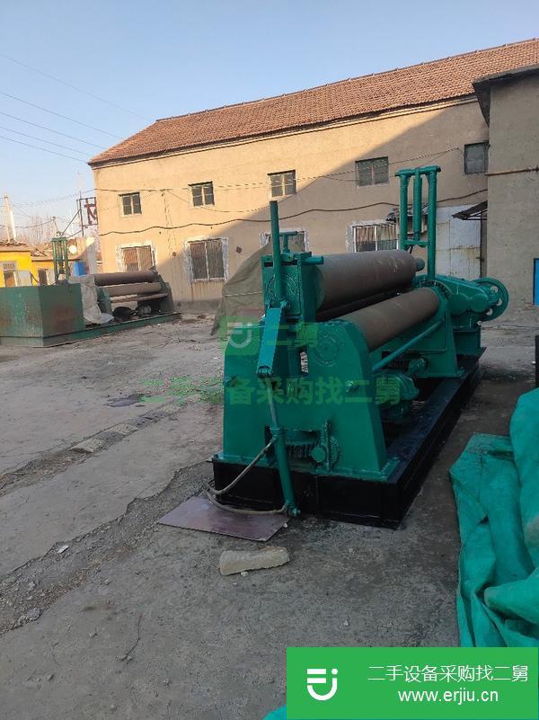 出售二手實(shí)心W11-30*2500機(jī)械全自動(dòng)卷板機(jī)