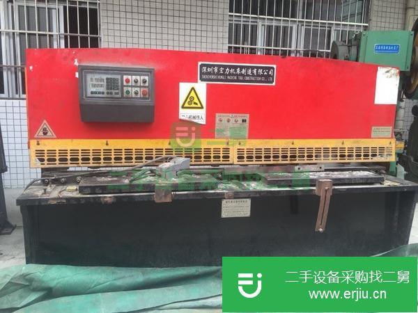 出售二手宏力6x2500mm剪板機