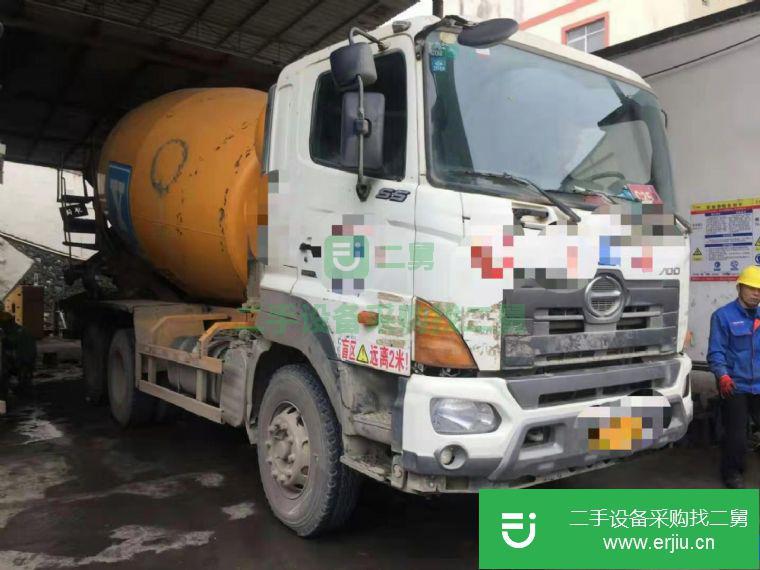 出售二手12方日野攪拌車