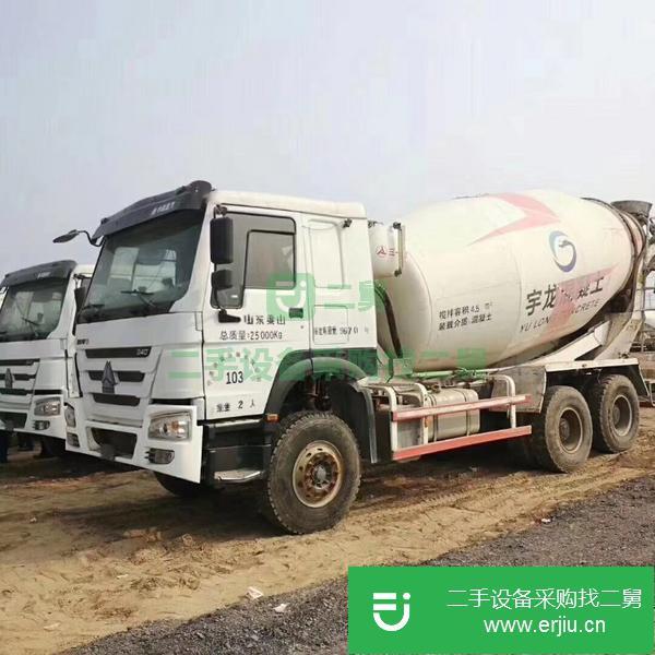 出售二手豪沃12方攪拌車