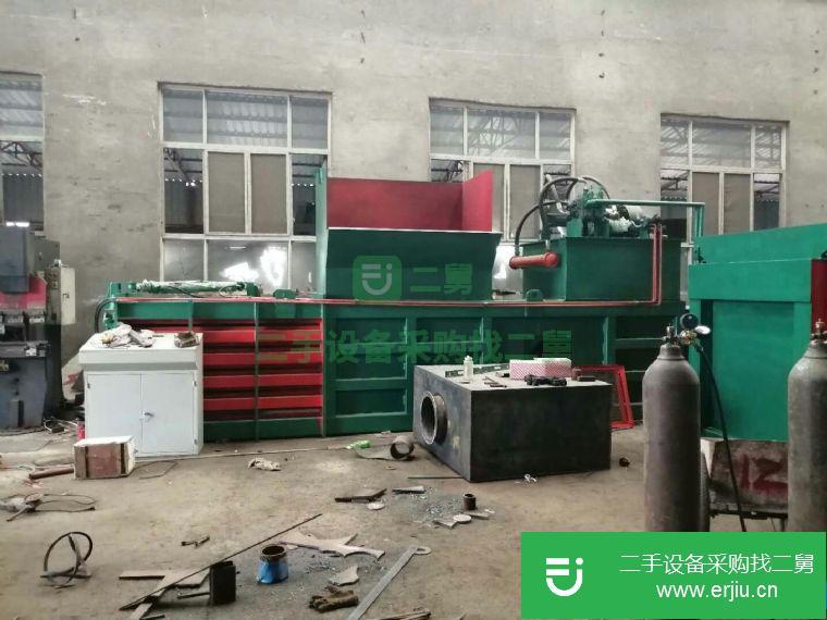 出售二手200型二手廢紙塑料瓶打包機