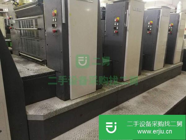 出售二手筱原75-4色高配印刷機(jī)