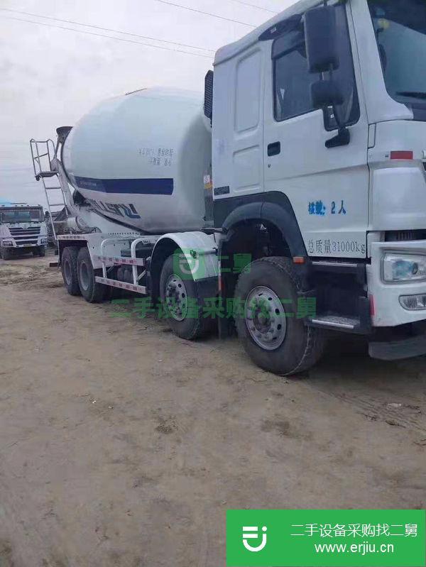 出售二手國五豪沃攪拌罐車