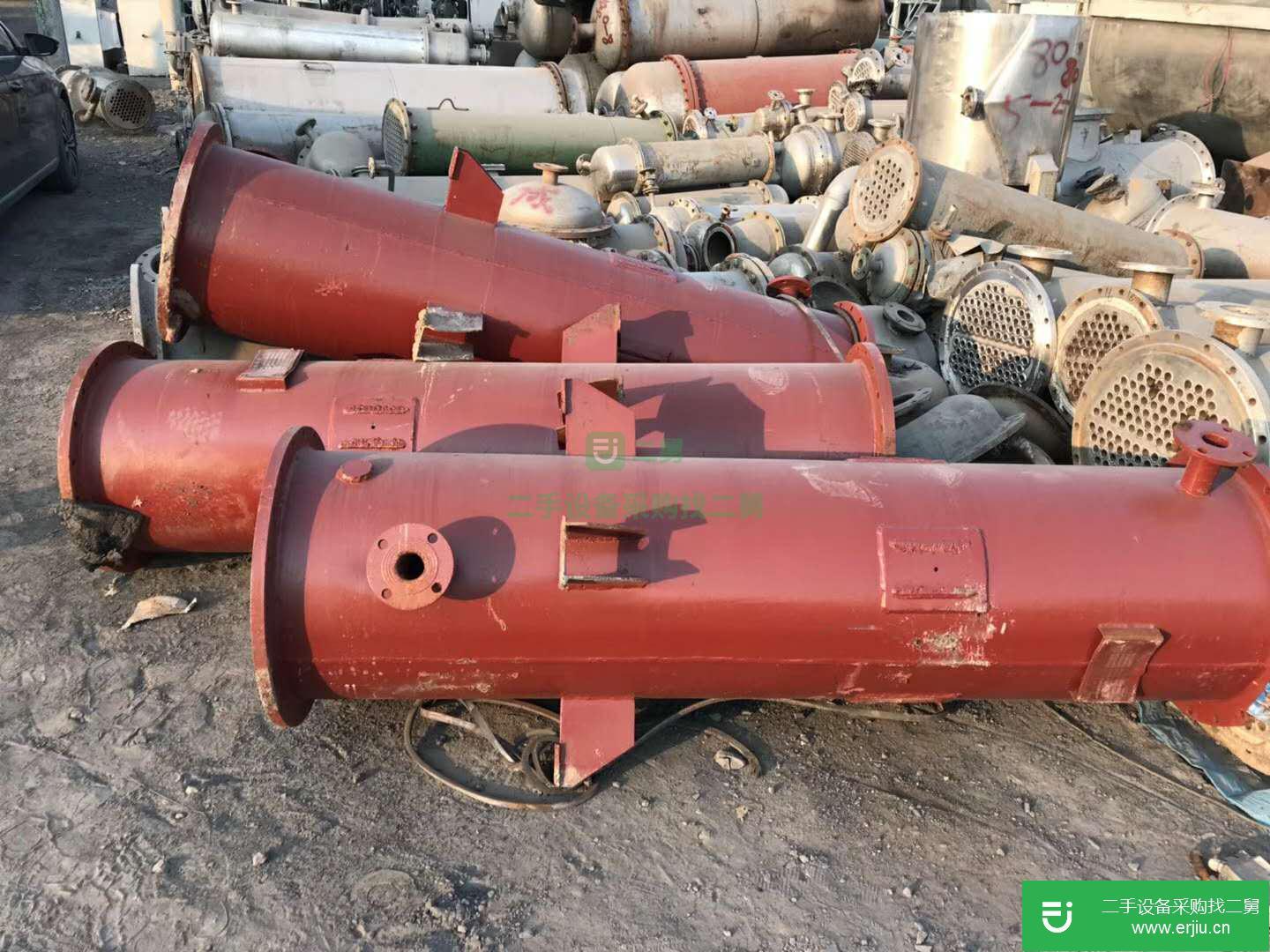 出售二手不銹鋼冷凝器