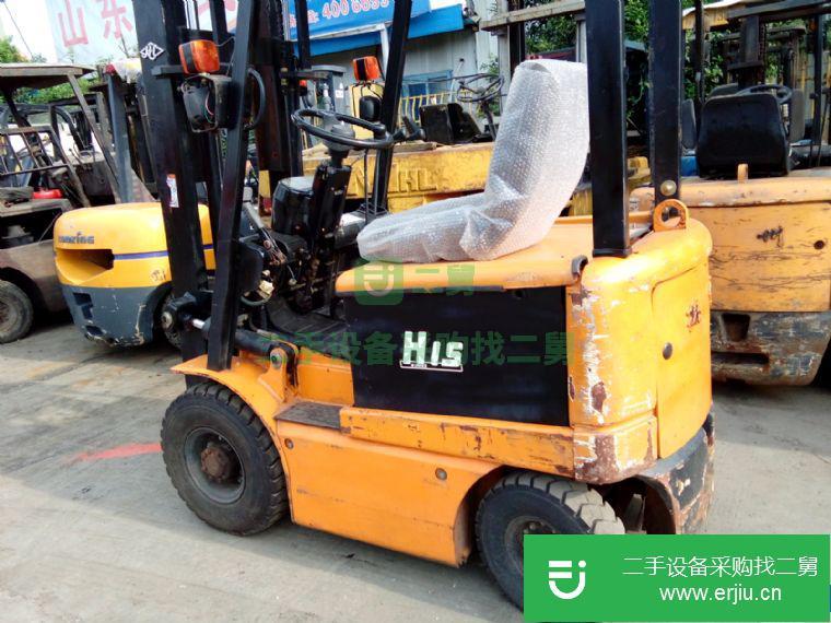出售二手杭州1噸半電動叉車