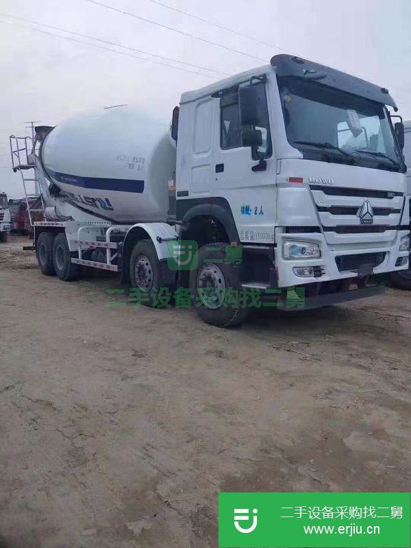 出售二手國五豪沃攪拌罐車