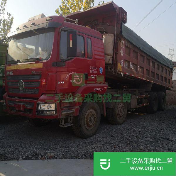 出售二手國四德龍前四后八自卸車