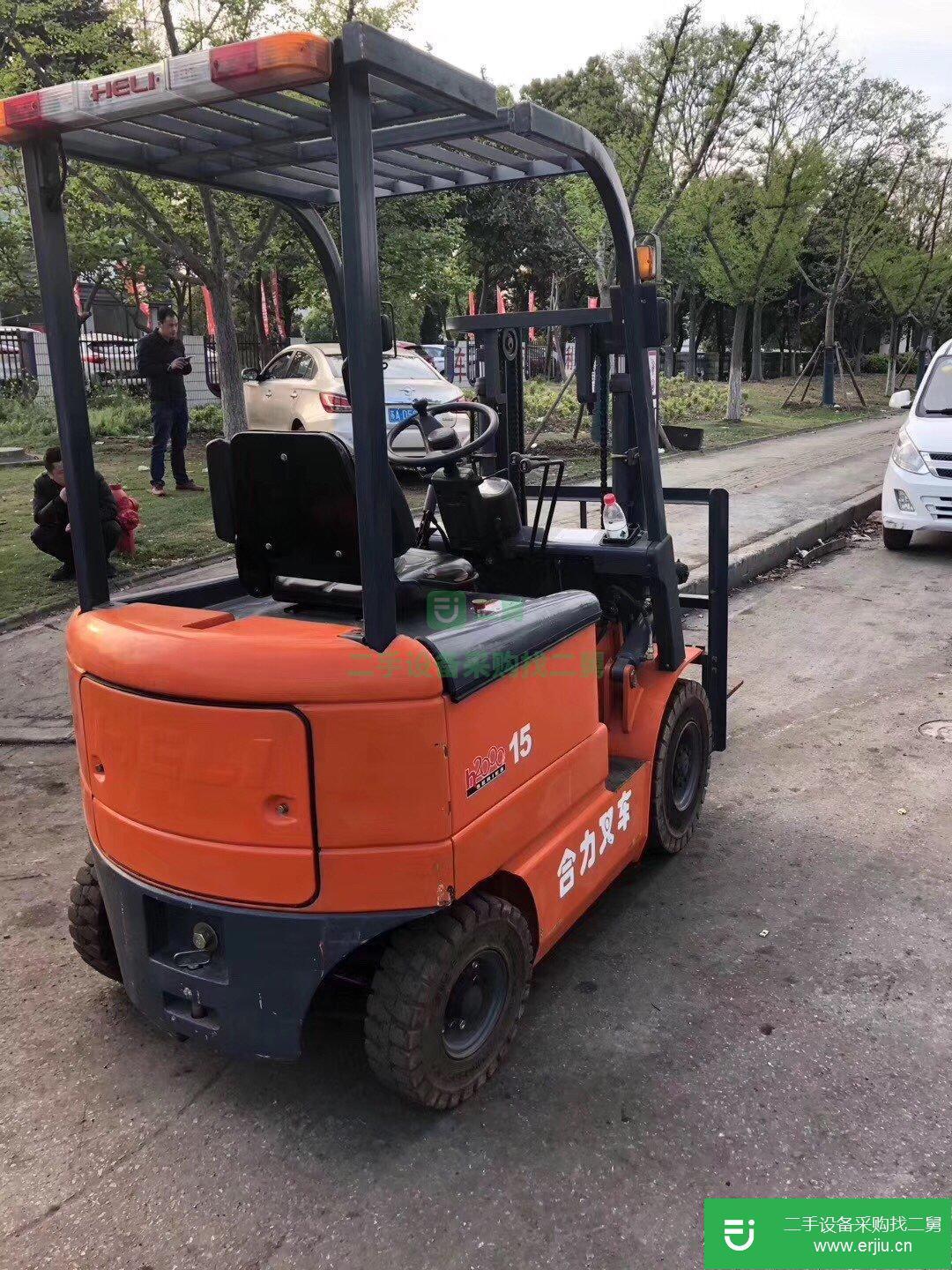 出售二手合力1.5噸電動叉車