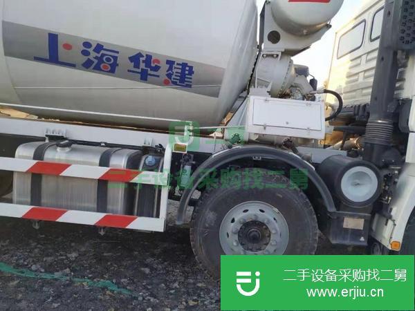 出售二手國五18方華建上裝375馬力攪拌車