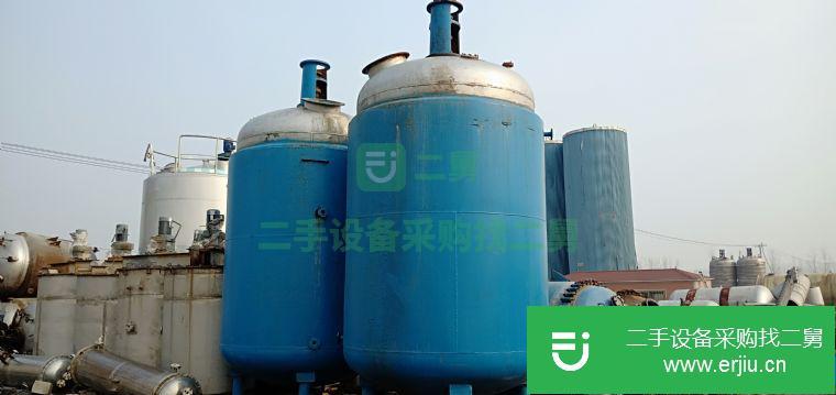 出售二手5噸搪瓷反應釜 二手高壓釜