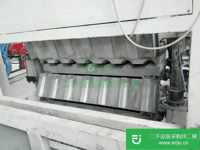 出售二手艾斯曼合成樹脂瓦生產線