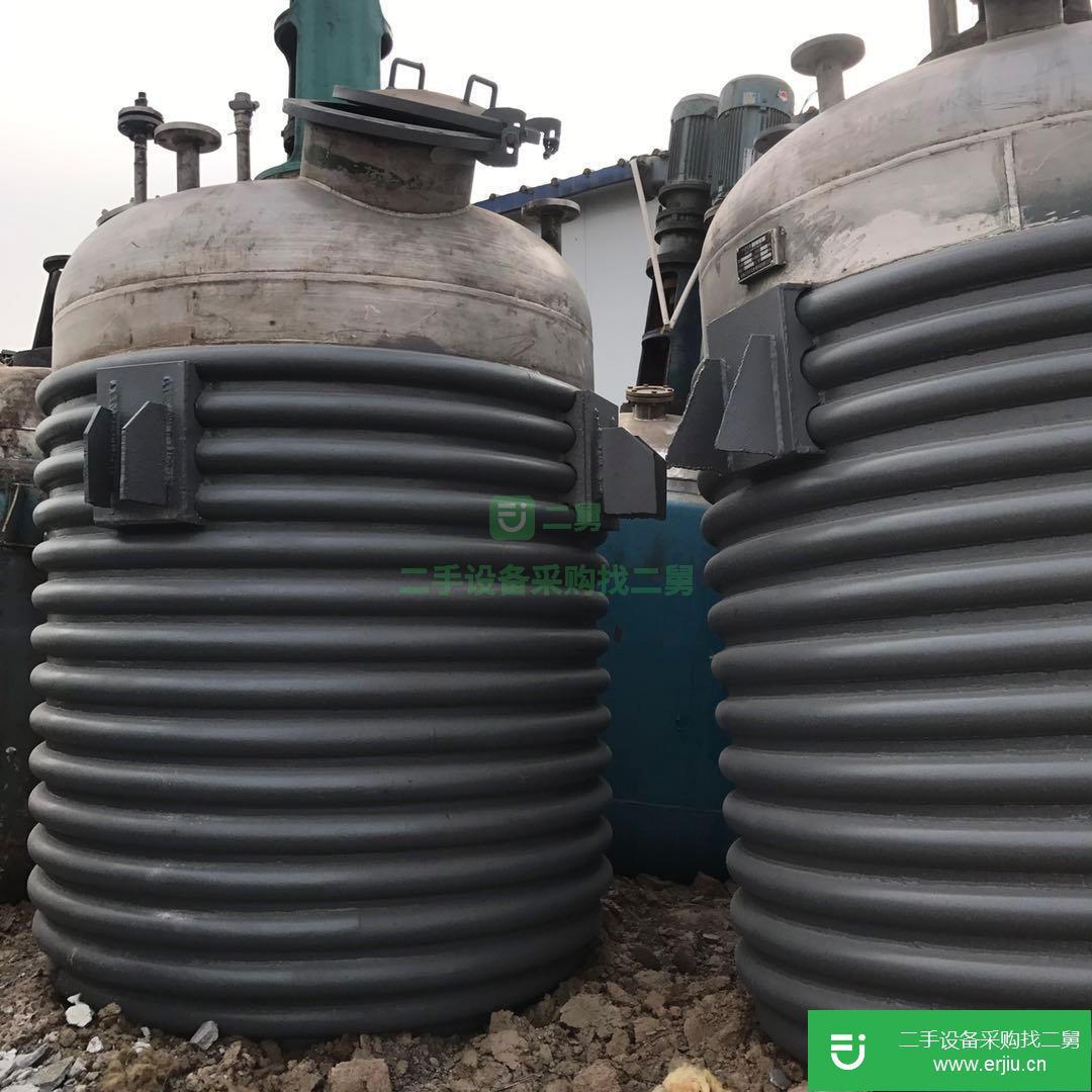 出售二手電加熱5噸不繡鋼反應(yīng)釜