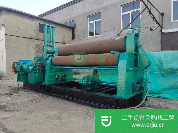 出售二手實(shí)心W11-30*2500機(jī)械全自動(dòng)卷板機(jī)