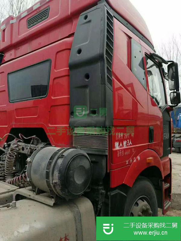 出售二手420馬力牽引車解放j6