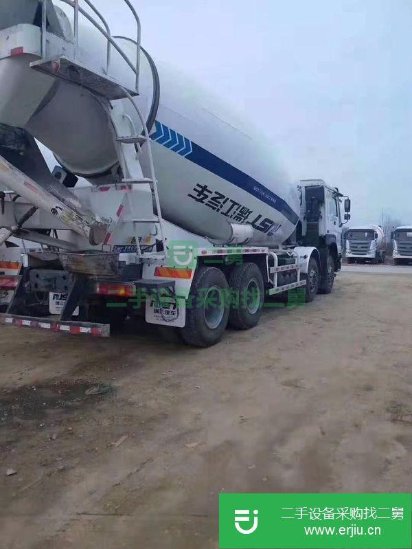 出售二手國五豪沃攪拌罐車