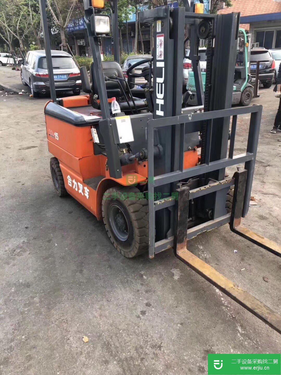 出售二手合力1.5噸電動叉車