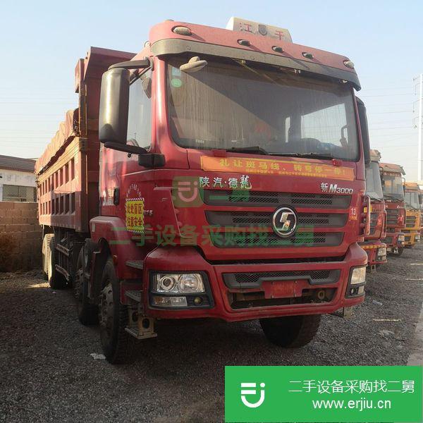 出售二手國四德龍前四后八自卸車