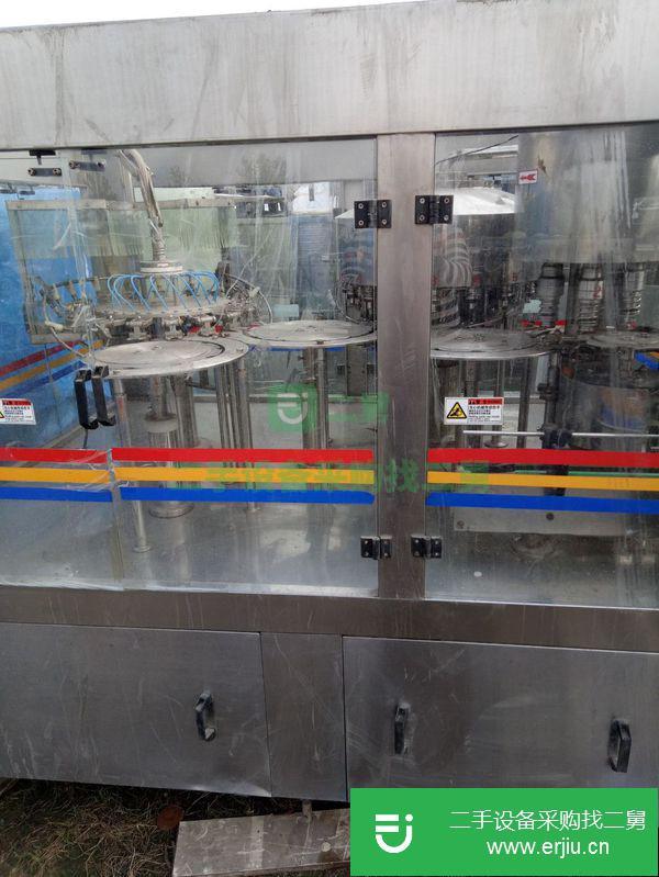 出售二手18頭三合一灌裝機