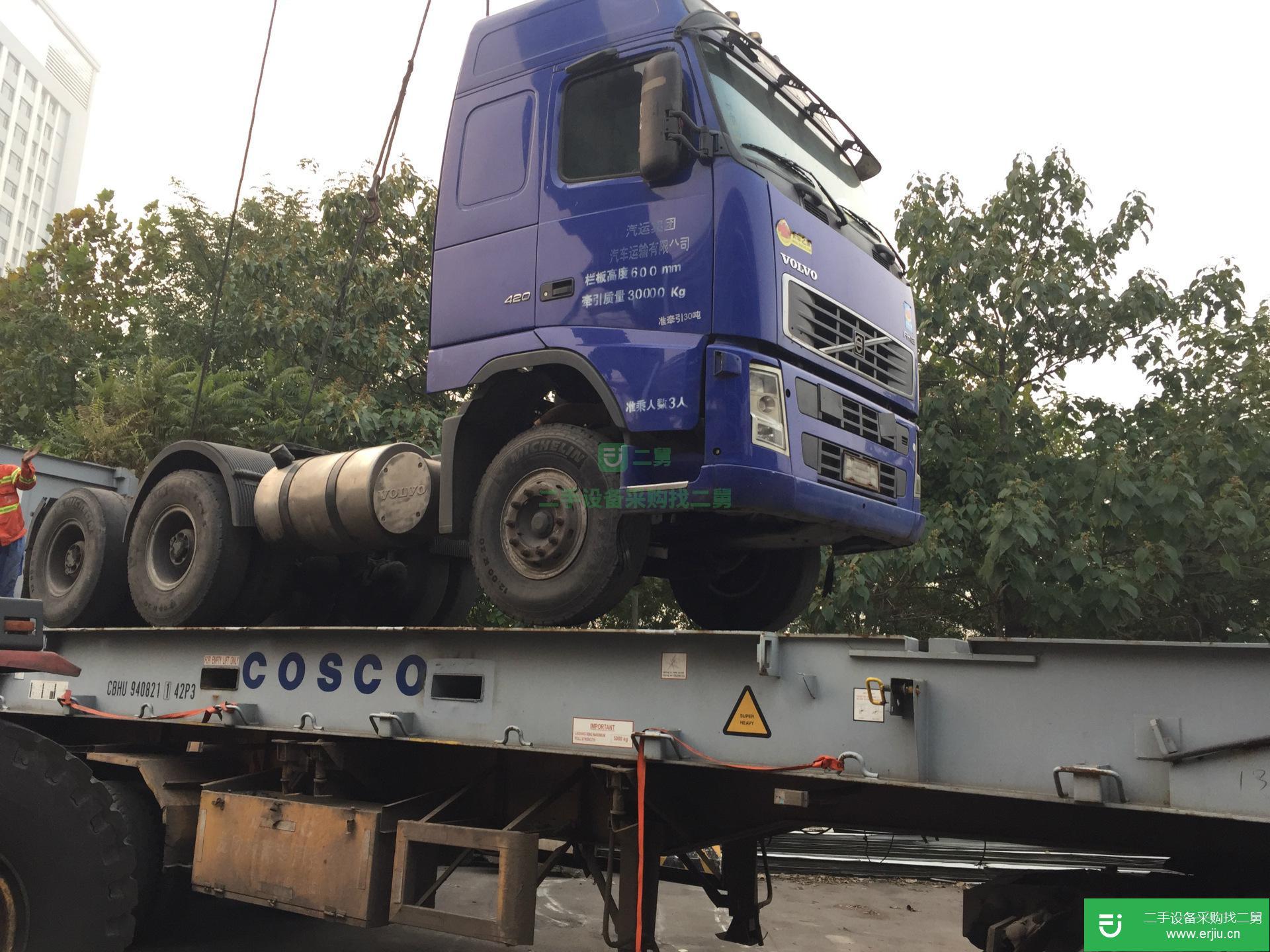 出售二手沃爾沃牽引車拖頭